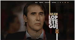 Desktop Screenshot of julenlopetegui.com