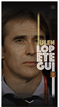 Mobile Screenshot of julenlopetegui.com